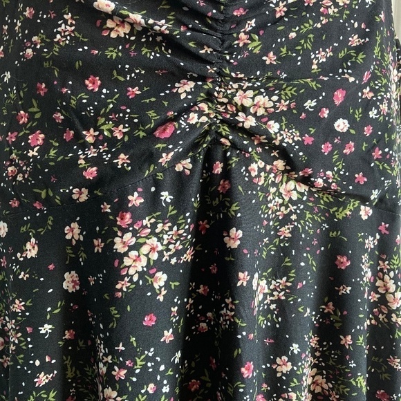 Lily Morgan floral Dress size L/XL - Picture 2 of 10
